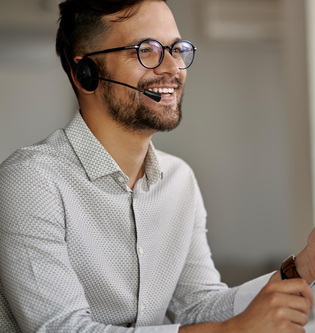 Friendly account manager ready to help